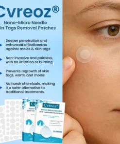 Cvreoz® Nano-Micro Needle Skin Tags Removal Patches