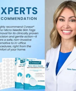 Cvreoz® Nano-Micro Needle Skin Tags Removal Patches