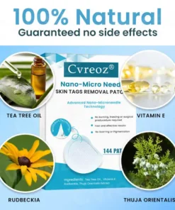 Cvreoz® Nano-Micro Needle Skin Tags Removal Patches