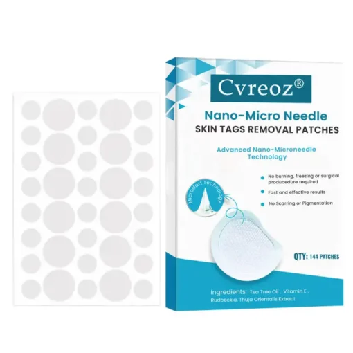 Cvreoz® Nano-Micro Needle Skin Tags Removal Patches