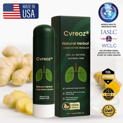 Cvreoz® Natural Herbal Lung Detox Inhaler