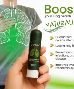 Cvreoz® Natural Herbal Lung Detox Inhaler