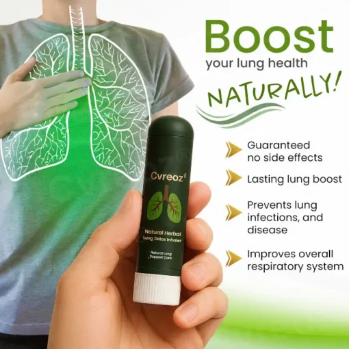 Cvreoz® Natural Herbal Lung Detox Inhaler