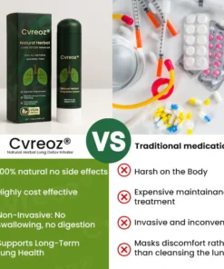 Cvreoz® Natural Herbal Lung Detox Inhaler