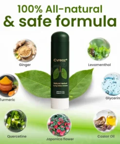 Cvreoz® Natural Herbal Lung Detox Inhaler