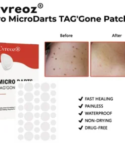 Cvreoz® Parche TAG' Gone de Pro Micro Darts