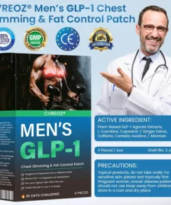 CVREOZ® Men’s GLP-1 Chest Slimming & Fat Control Patch