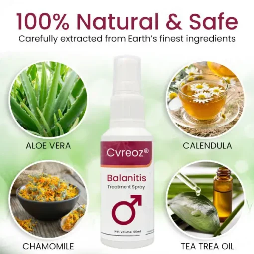 Cvreoz® Balanitis Treatment Spray