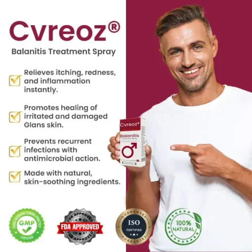 Cvreoz® Balanitis Treatment Spray