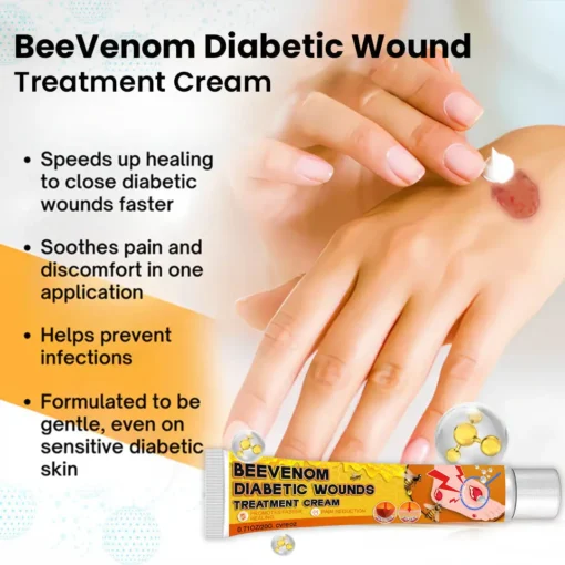 Cvreoz™ Bee Venom Diabetic Wounds Treatment Cream