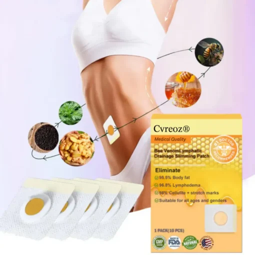 Cvreoz® Bee Venom Lymphatic Drainage Slimming Patch