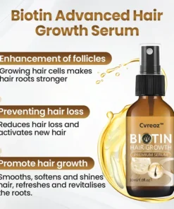 Cvreoz® Biotin Hair Growth Premium Serum