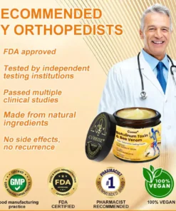Cvreoz® Botulinum Toxin & Bee Venom Pain-Relief Bone Healing Cream