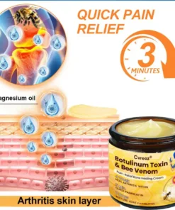 Cvreoz® Botulinum Toxin & Bee Venom Pain-Relief Bone Healing Cream
