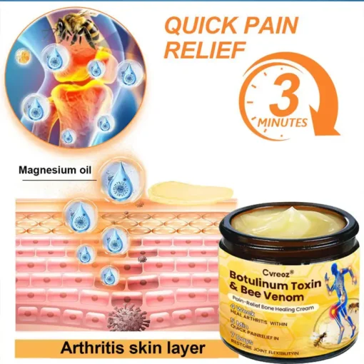 Cvreoz® Botulinum Toxin & Bee Venom Pain-Relief Bone Healing Cream