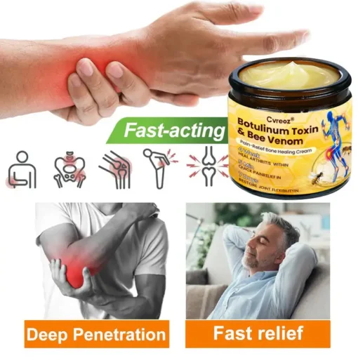 Cvreoz® Botulinum Toxin & Bee Venom Pain-Relief Bone Healing Cream