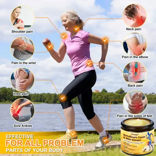 Cvreoz® Botulinum Toxin & Bee Venom Pain-Relief Bone Healing Cream