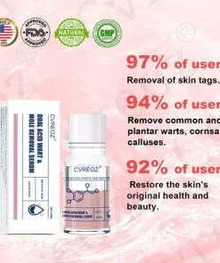Cvreoz® Dual Acid Wart & Mole Removal Serum