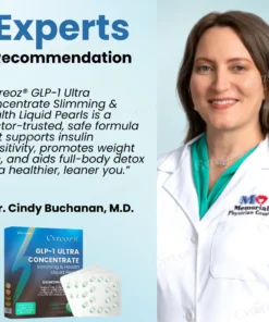 Cvreoz® GLP-1 Ultra Concentrate Slimming & Health Liquid Pearls