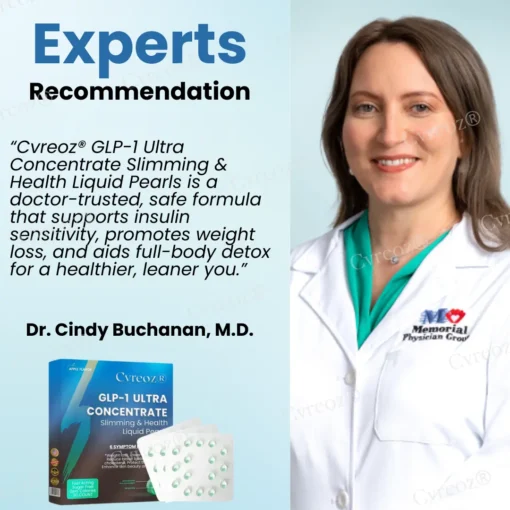Cvreoz® GLP-1 Ultra Concentrate Slimming & Health Liquid Pearls
