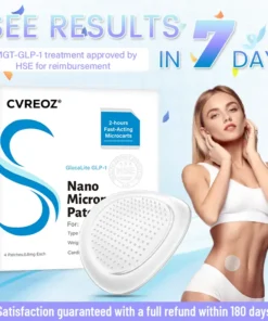 Cvreoz® GlucaLite GLP-1 Nano Microneedle Patch