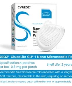 Cvreoz® GlucaLite GLP-1 Nano Microneedle Patch