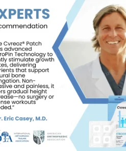 Cvreoz® HeightBoost MicroPin Growth & Stretch Patch