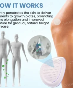 Cvreoz® HeightBoost MicroPin Growth & Stretch Patch