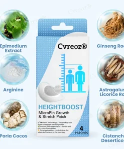 Cvreoz® HeightBoost MicroPin Growth & Stretch Patch