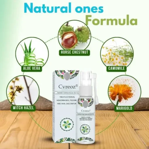 Cvreoz® Herbal Hemorrhoid Spray