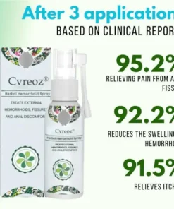 Cvreoz® Herbal Hemorrhoid Spray
