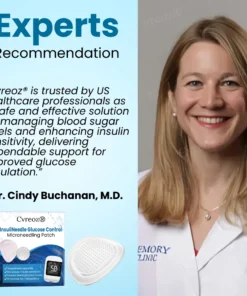 Cvreoz® InsuliNeedle Glucose Control Microneedling Patch