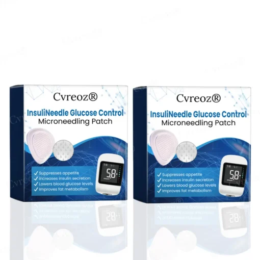 Cvreoz® InsuliNeedle Glucose Control Microneedling Patch