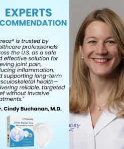 Cvreoz® Joint Relief HA Microneedle Patch