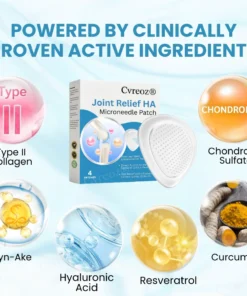 Cvreoz® Joint Relief HA Microneedle Patch