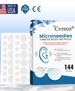 Cvreoz® Microneedles Tinnitus Relief Ear Patch