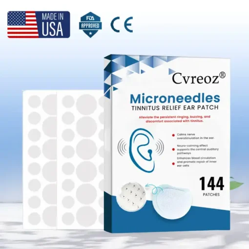 Cvreoz® Microneedles Tinnitus Relief Ear Patch