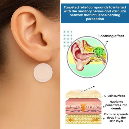 Cvreoz® Microneedles Tinnitus Relief Ear Patch