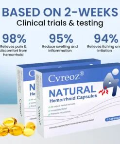 Cvreoz® Natural Hemorrhoid Capsules