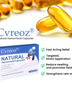 Cvreoz® Natural Hemorrhoid Capsules