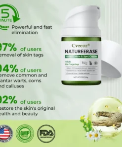 Cvreoz® NatureErase Instant Mole & Spot Cream