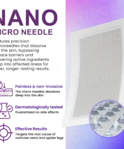 Cvreoz® Polidocanol Nano Patches for Varicose Veins