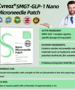 Cvreoz® SMGT-GLP-1 Nano Microneedle Patch