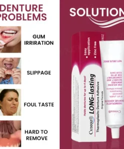 Cvreoz® Thermoplastic Denture Adhesive