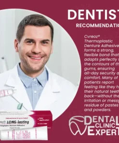Cvreoz® Thermoplastic Denture Adhesive