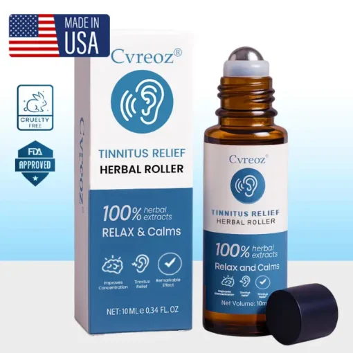 Cvreoz® Tinnitus Relief Herbal Roller