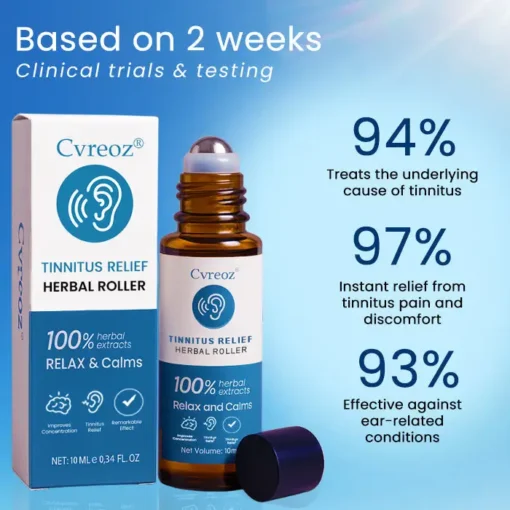 Cvreoz® Tinnitus Relief Herbal Roller