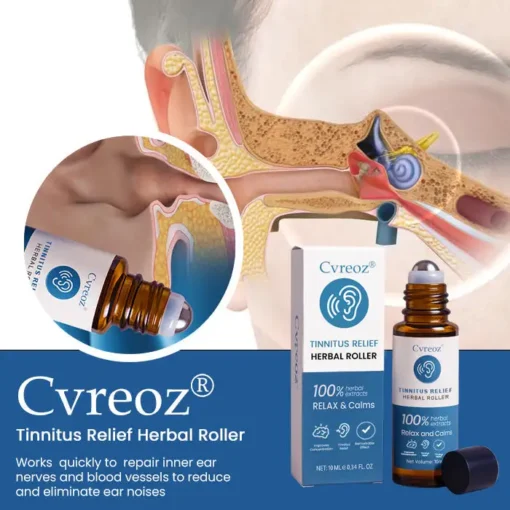 Cvreoz® Tinnitus Relief Herbal Roller