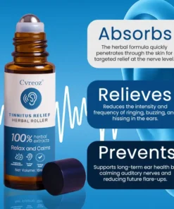Cvreoz® Tinnitus Relief Herbal Roller