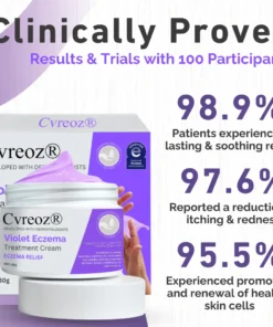 Cvreoz® Violet Eczema Treatment Cream